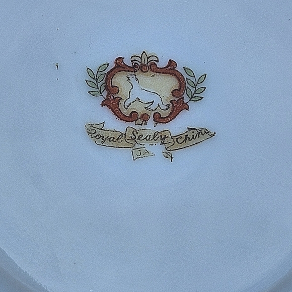 Royal Sealy Bone China Teacup & Saucer Lusterware Made in Japan Vintage - Picture 10 of 10